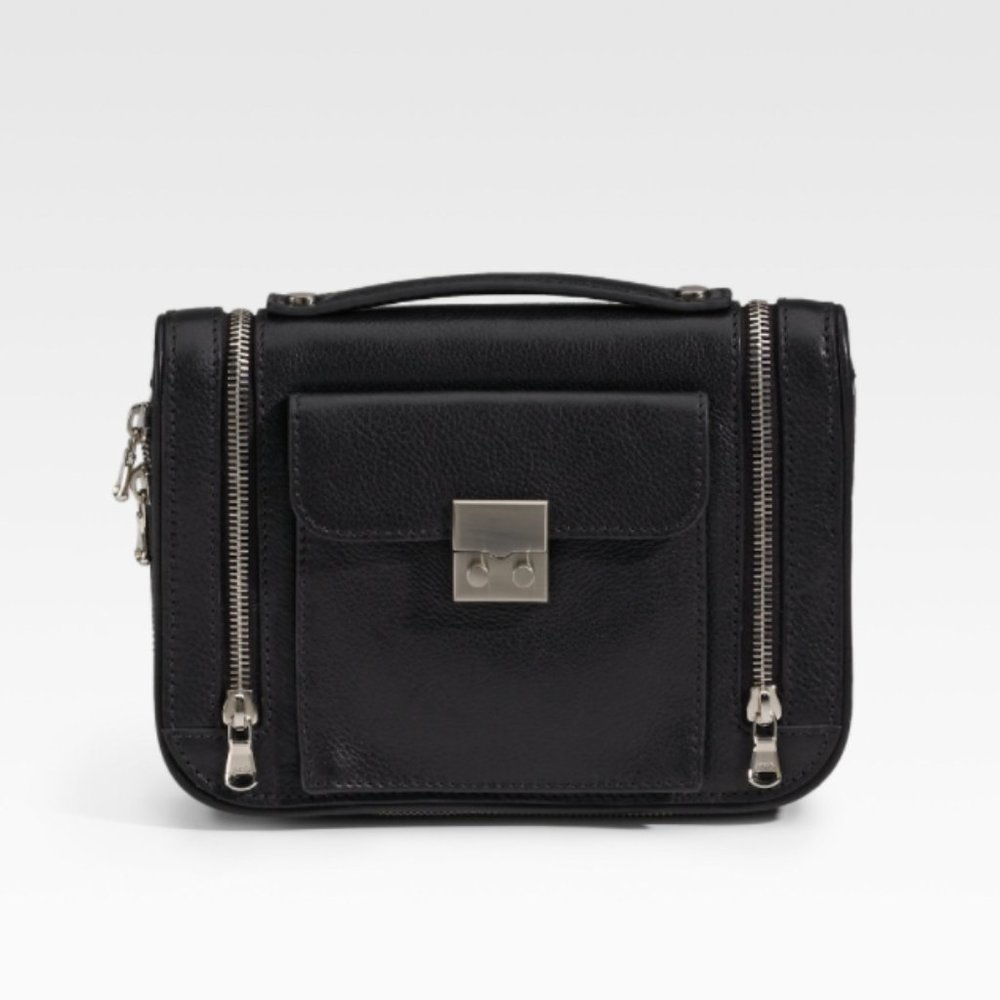 3.1 phillip lim fannie moto zip clutch